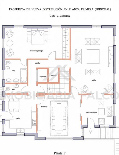 PLANO PROPUESTA PLANTA PRIMERA