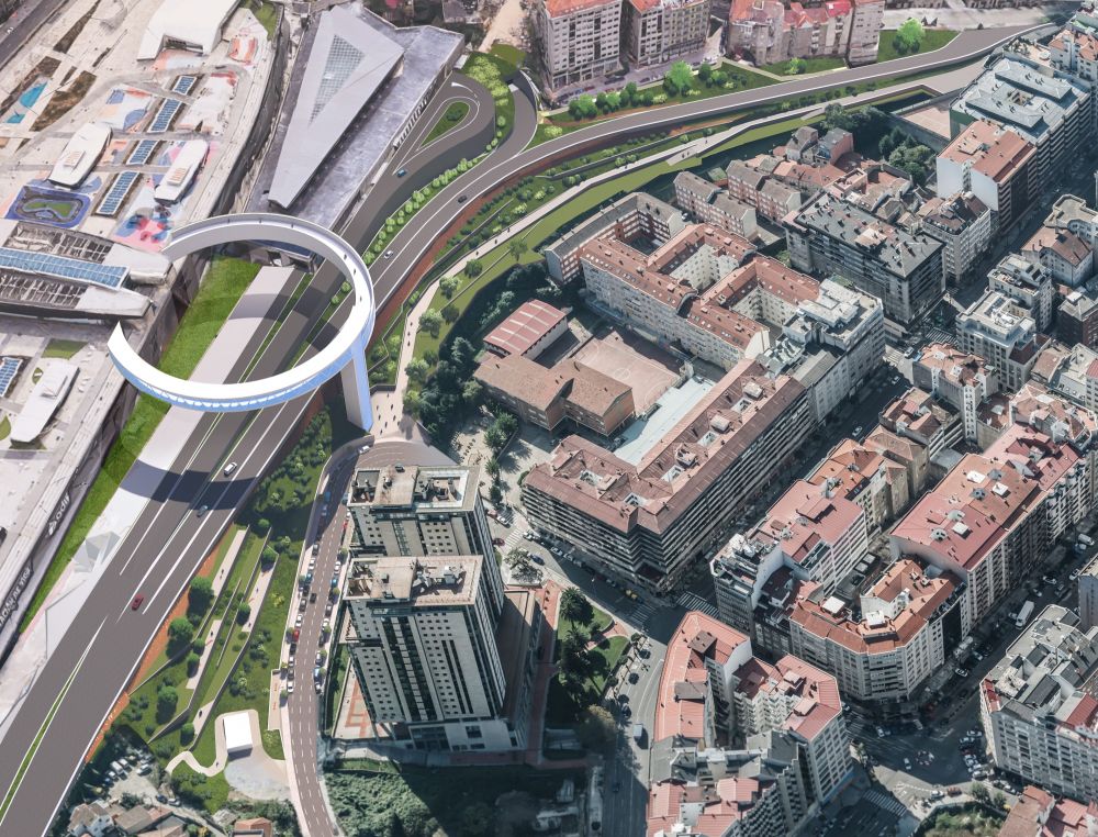 Humanización de la AP-9 en Teis y su efecto en el precio de la vivienda
